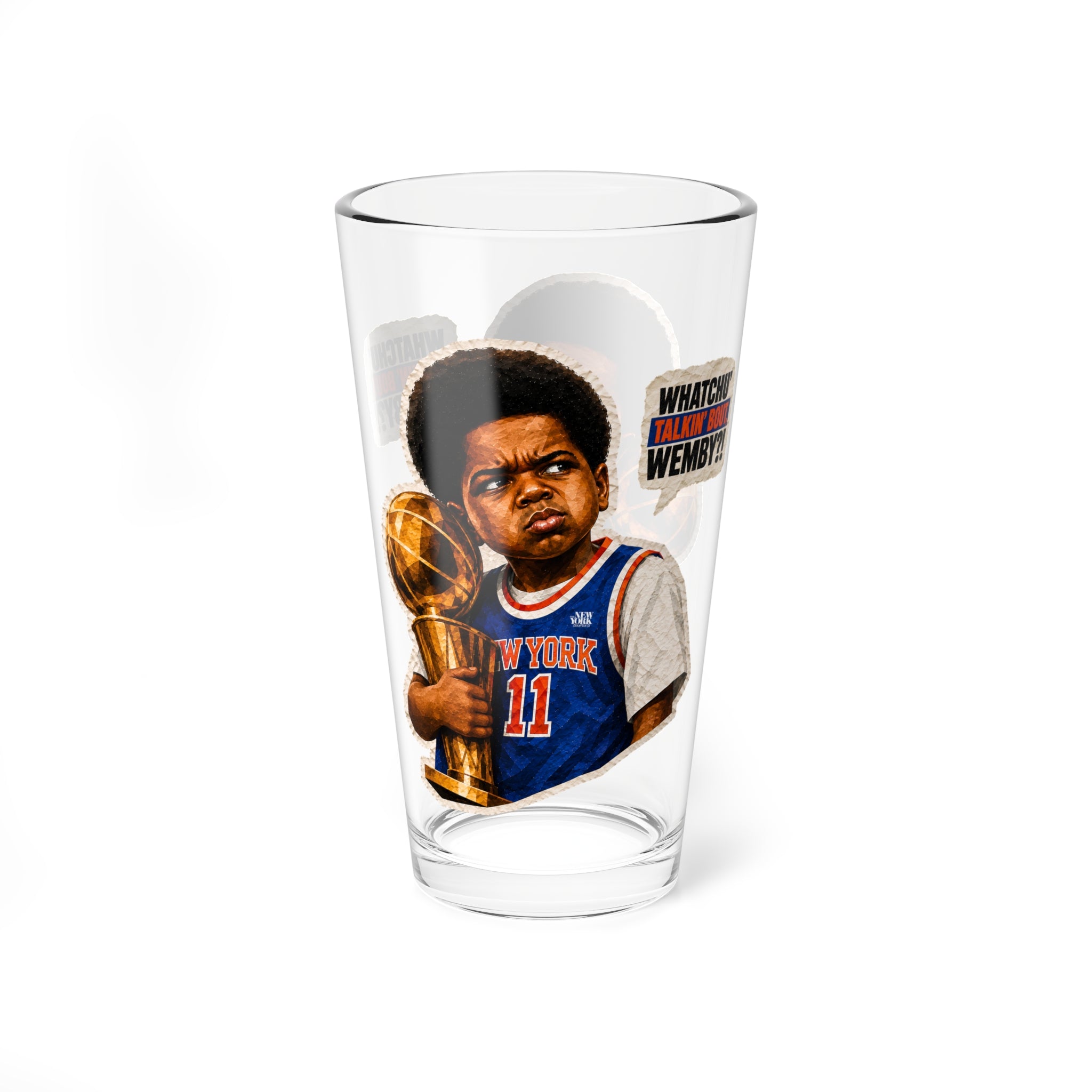 WHATCHU' TALKIN' BOUT, WEMBY?! GLASS
