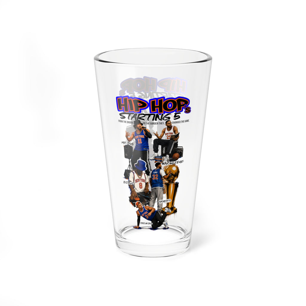 HIP HOP'S STARTING 5 GLASS