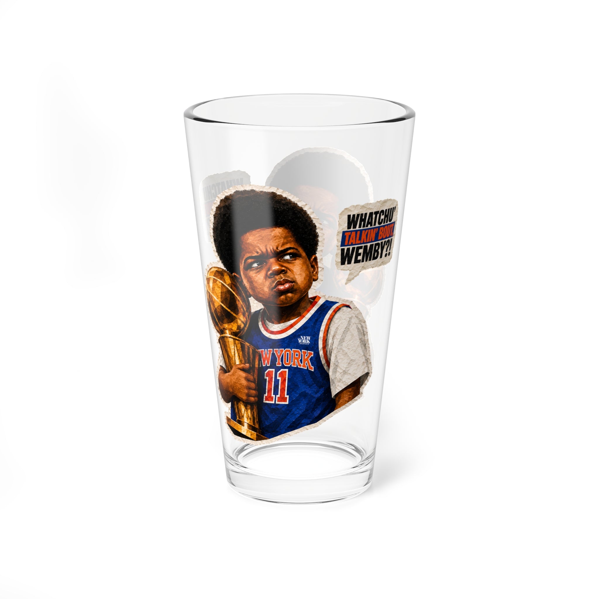 WHATCHU' TALKIN' BOUT, WEMBY?! GLASS